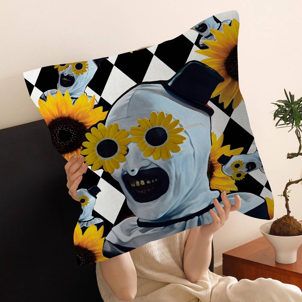 Film Funny TTerrifier Horror   pillow cover sofa cushion cover home room decoration children gift