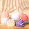 Aromatherapy Candle Silicone Mold 3D Lotus Flower Shape Soap Mould DIY Handmade Soap Model Plaster Mold Decoration