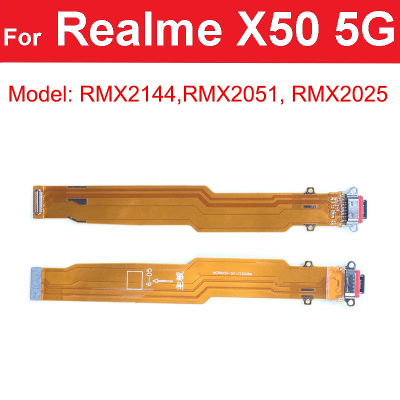 USB Charging USB Charger Dock Connector Flex Cable For Realme 1 5 Q X X2 X50 X7 XT 730G Pro 5G X3 Super Zoom