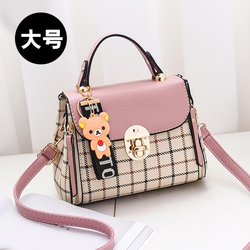 Autumn and winter new trendy fashion simple shoulder small square bag Korean version versatile messenger bag