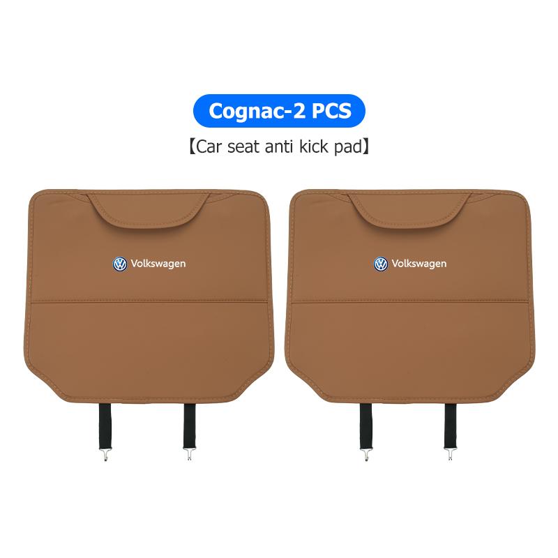 For Volkswagen VW Anti-Scratch Car Seat Back Anti Kick Pad Child Protective Cover Mat Passat Golf 4 5 6 Tiguan Polo Scirocco Zr7