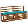 1 piece VUGHT bench cushion 100percent  polyester turquoise
