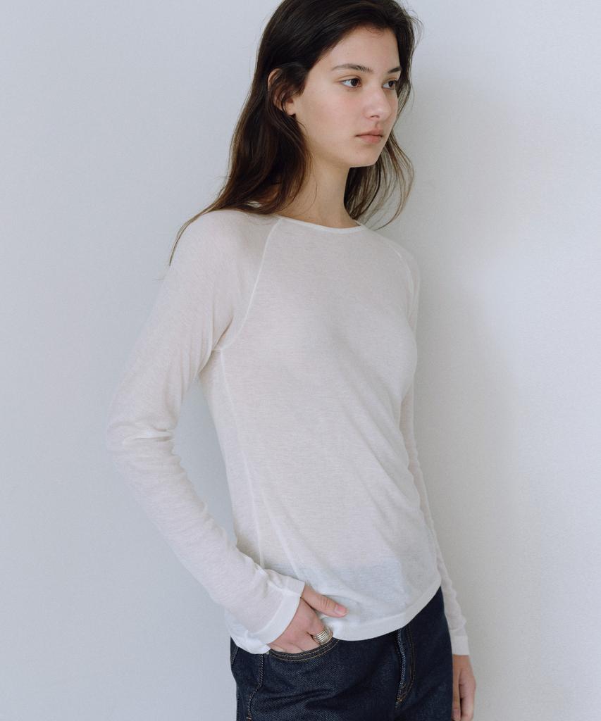 Yulago Modal Raglan Slim T-Shirt