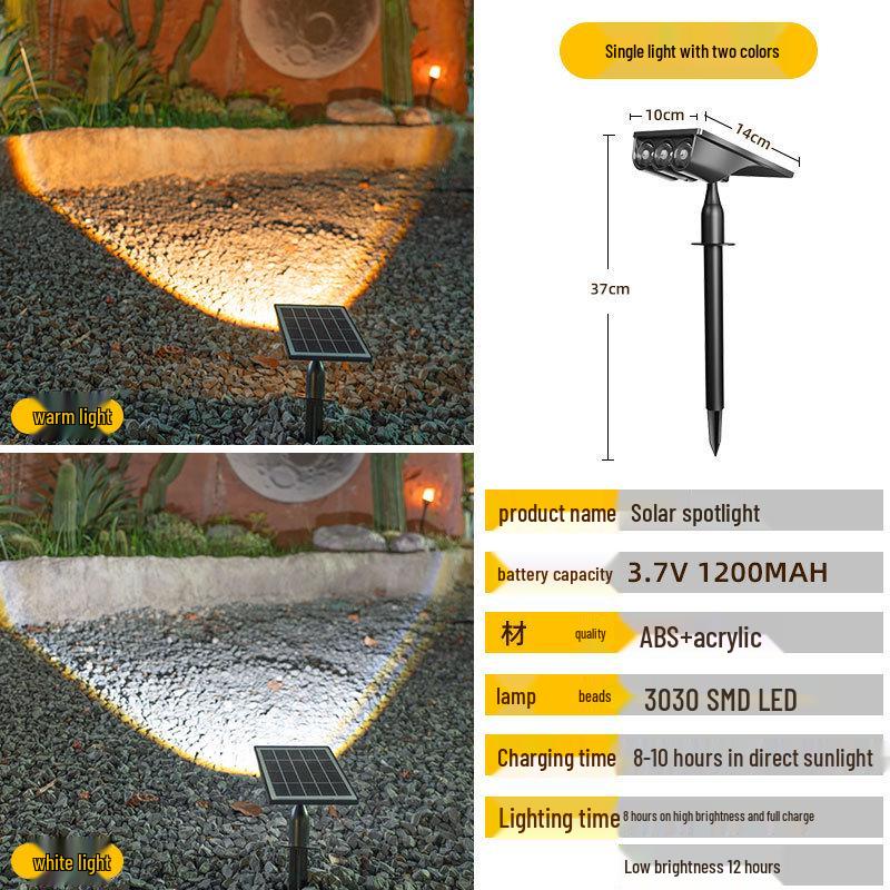 New Solar Octopus Clip Lamp: Outdoor Garden Courtyard & Home Spotlight