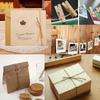 2 Pcs/set Handmade Rattan Thin Hemp Rope Packaging Material For Fresh And Dried Flower Bouquets Binding Rope Decorative Rope