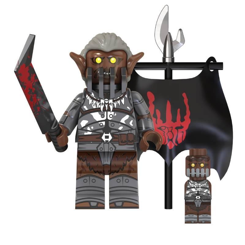 Tv6407 Movie Television Series Building Blocks Toy Set Featuring Lord Of The Rings Orcs