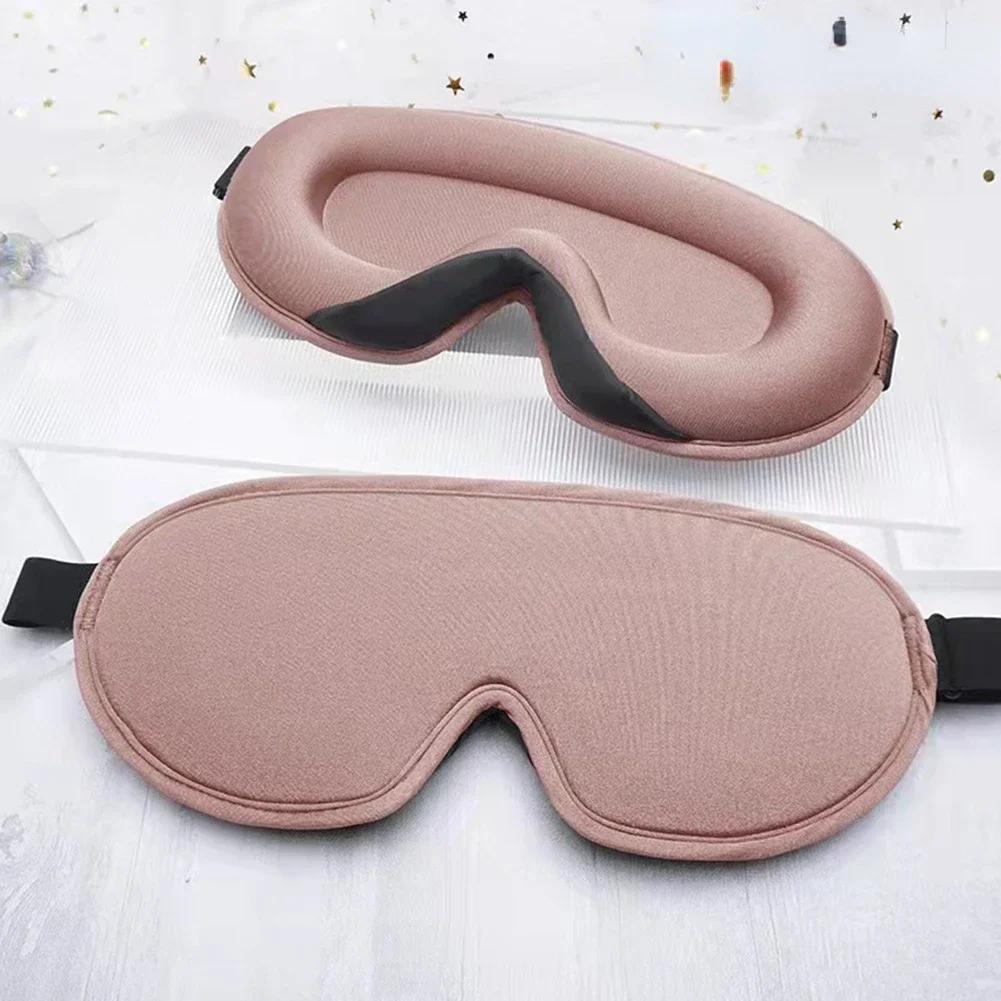 3D Sleeping Mask Block Out Light Sleep Mask For Eyes Soft Sleeping Aid Eye Mask for Travel Eyeshade Night Breathable Slaapmasker