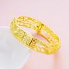 New Hollow Dragon and Phoenix Bridal Euro Coin Bracelet Jewelry Bracelet