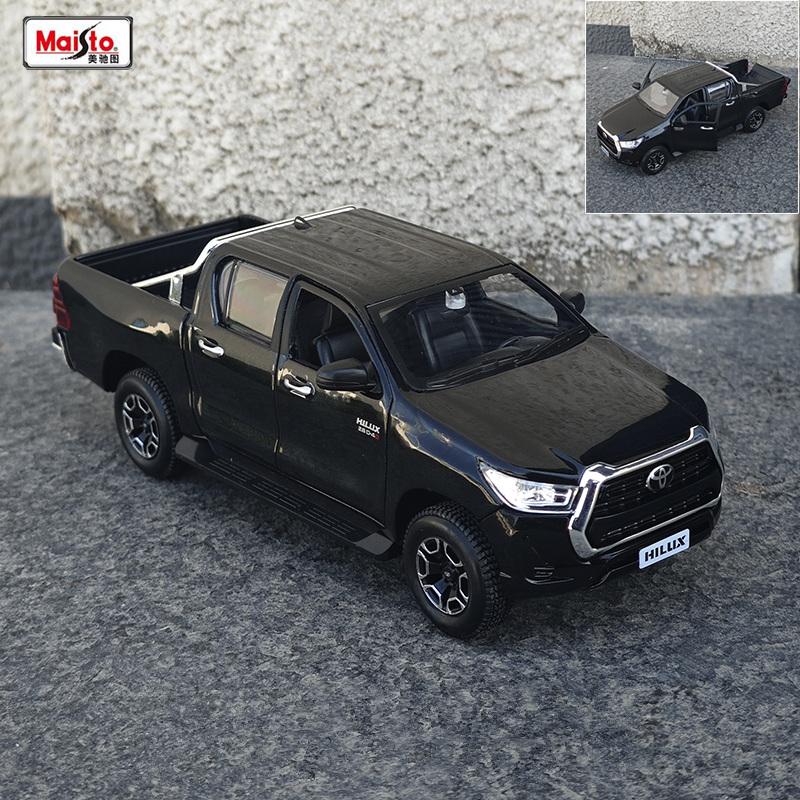 

Майсто 1:24 Toyota Hilux Позашляховик Пікап Сплав Масштабна Модель Автомобіля Металевий Литий Статична Колекція Дитяча Іграшкова Машинка Транспортні Засоби