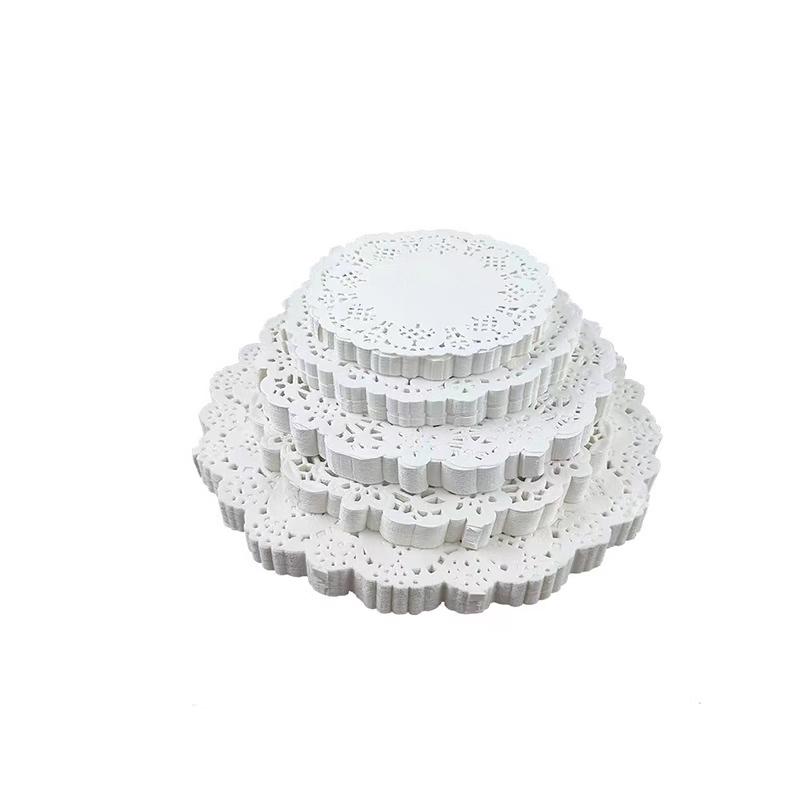 

Zhi Shi Round Lace Paper Plate Liners