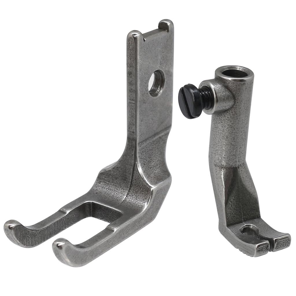 Double Toe&Left Toe& Right Toe Presser Foot Compatible with/Replacement For PFAFF 335 145 245 545 Sewing Machine Accessories