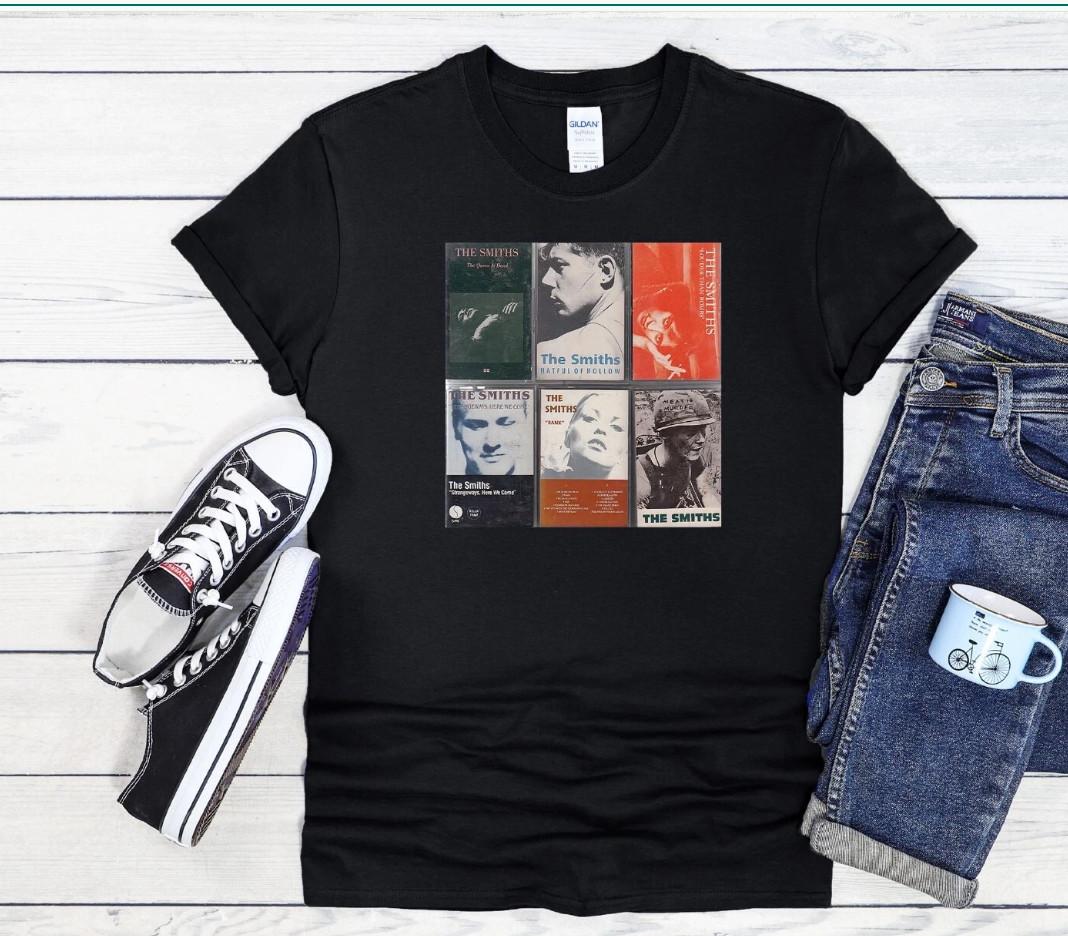 The Smiths Albums Record T-shirt size S-5XL XXL