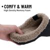 Fashion Kdmi Men's Slippers EVA Shoe Upper Cotton Slippers Classic Popular Clogs Waterproof Winter Soft Fuzzy Slippers For Men And Women