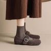 2026 New Mary Jane Shoes Women Wear New Autumn and Winter French Retro Temperament Flat Shoes for Women  Zapatos