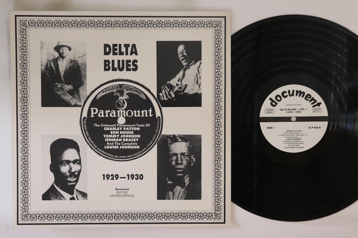 

LP Пластинка РАЗНЫЕ ИСПОЛНИТЕЛИ - Дельта Блюз - Том 1 (1929-1930) DLP532 ДОКУМЕНТ 1988 Австрийский Блюз Б/У