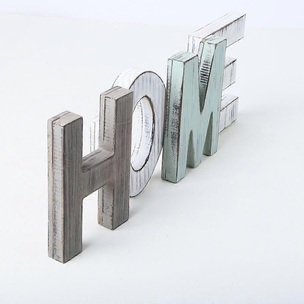 1 Creative Crafts Wooden Country Style Antiquing Home Decoration Home Letter Decoration Betterlifefg