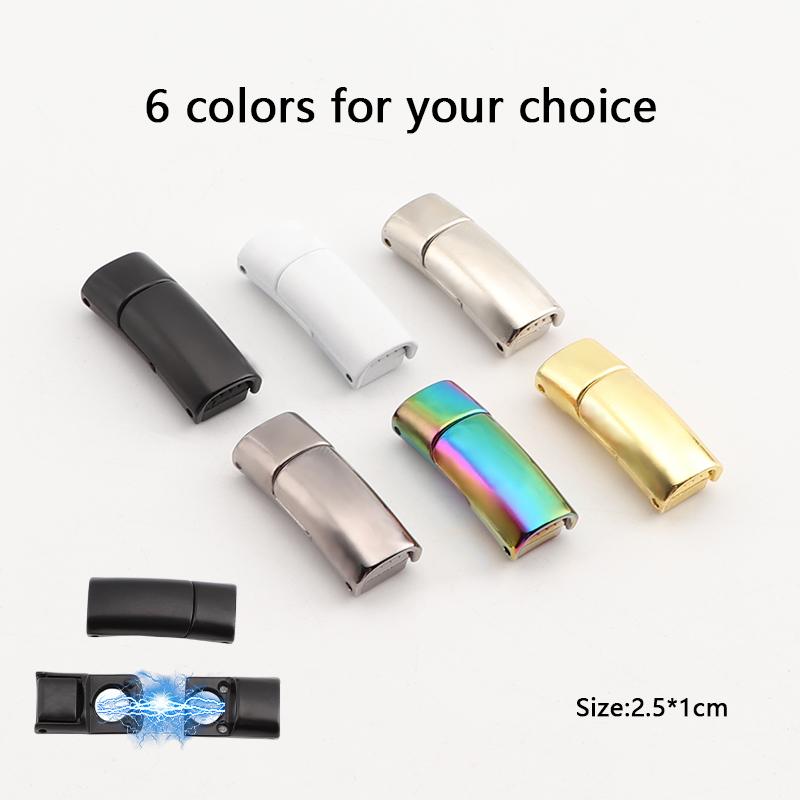 New Magnetic Lock Shoelaces Without Ties Kids Adult Elastic Laces Sneakers 8mm Thick Flats No Tie Shoe Laces Shoes Accessories