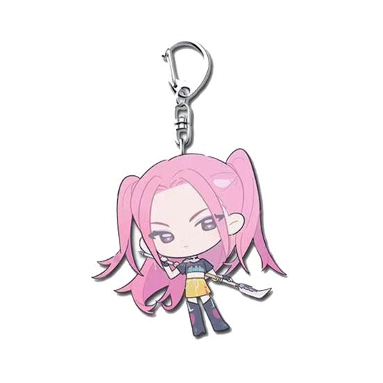 Korean Pop Anime Charm Girl Troupe Pendant Keychain Charm Collectible Cute Backpack Charm for Car Keys Bags Phones Fans Gift