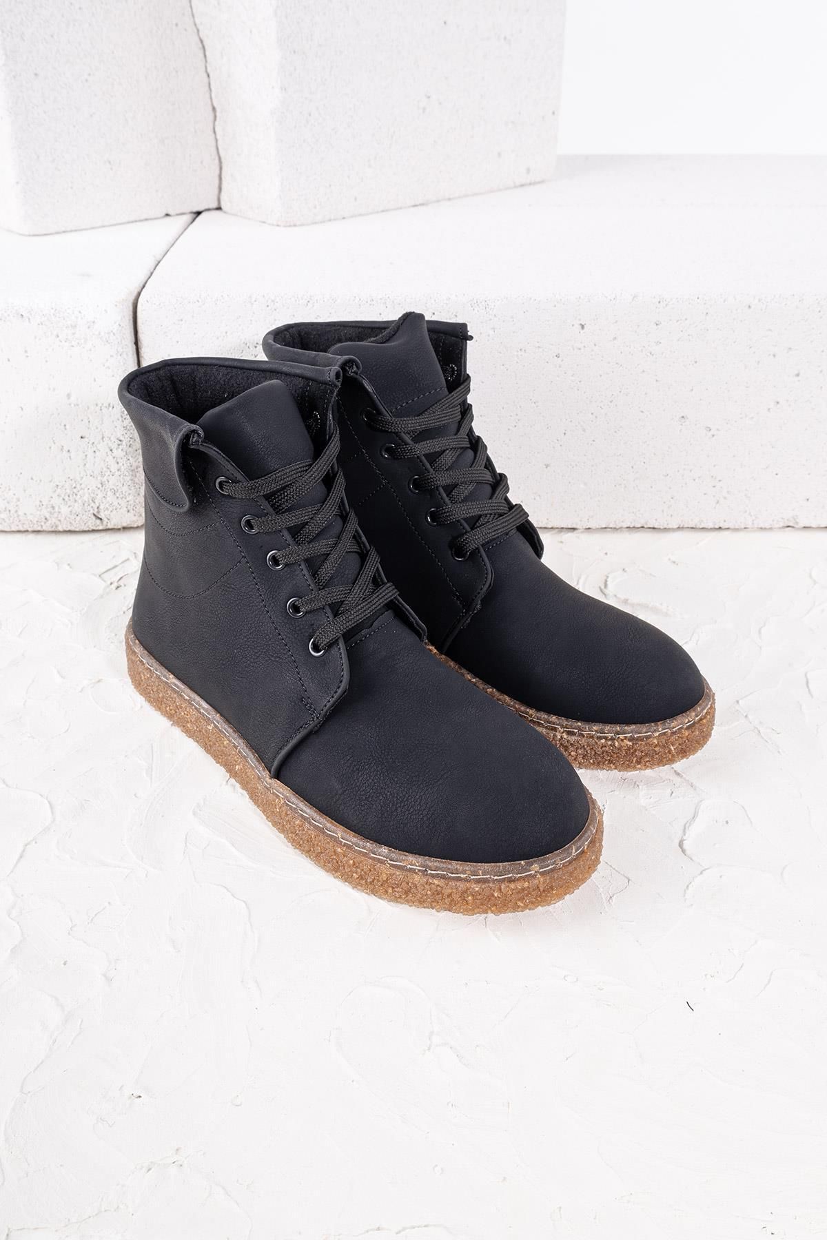 

Women Modern Stylish Fashion Nadine Women Black Suede Boots 36