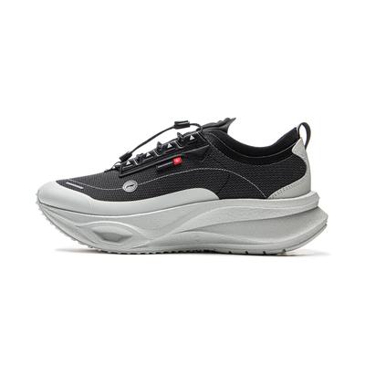Li Ning Feidian CRC Lite Water-Resistant Trendy Durable Low-Top Running Shoes Unisex Sneaker Black White AZGV111-3