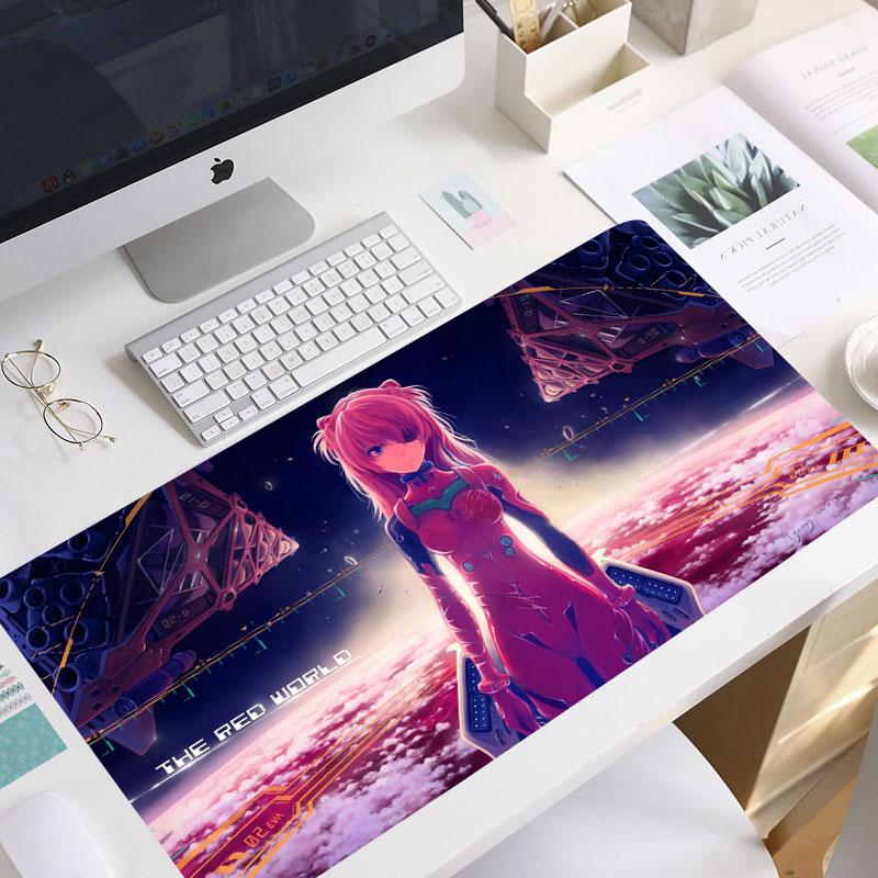 Mouse Pad Evangelion Logo Computer Laptop Anime Keyboard Mouse Mat Large Mouse Pad Gamer Mouse Pad Keyboard Laptop Mouse Pad Mat