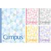 KOKUYO Note Campus Note Limited B5 5-Book Pack Dot Ruled A Ruled Triangular Tile No-3CATN-L27X5