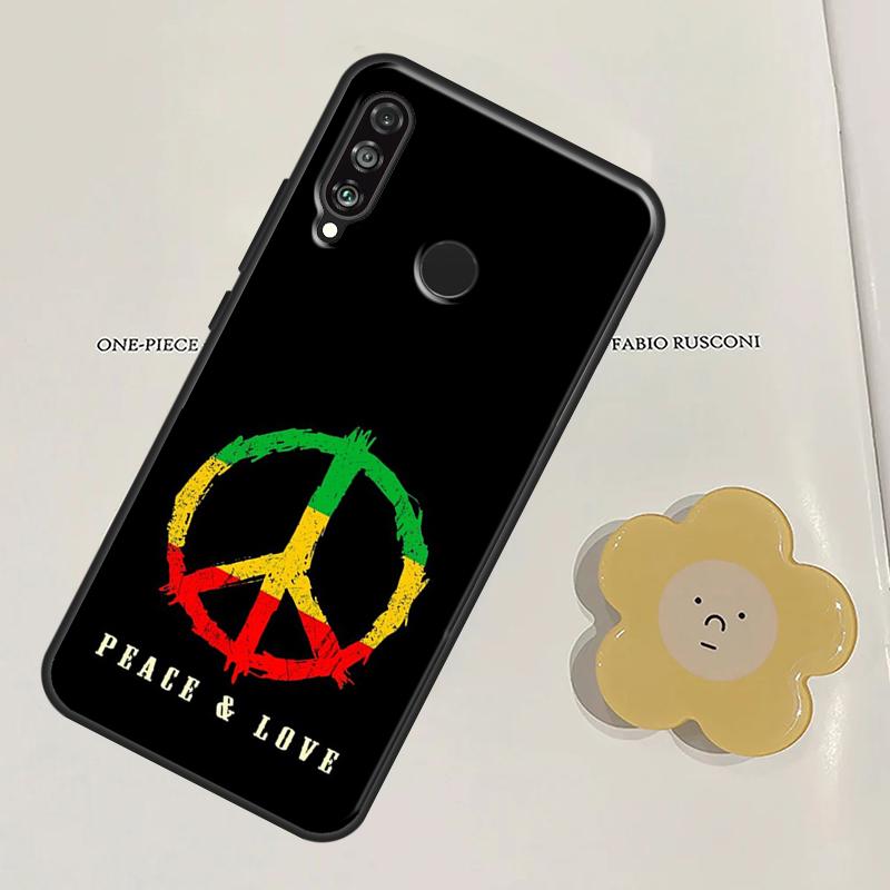 

Bob Marley Rasta Lion For Huawei Nova 11 9 10 SE Y60 Y70 Y90 Y61 Y91 Nova 3i 7i 8i 11i P20 P40 Lite P30 Pro Case Huawei P30 Lite