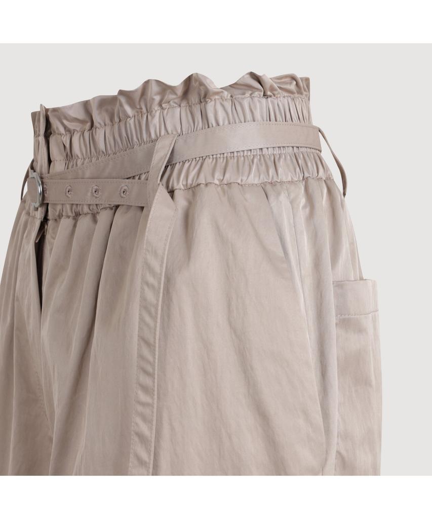LUCKY CHOUETTE Out Pocket Jogger Banding Pants (Fabric Belt) (Beige) Lfpns25100Bex