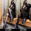3 thicknesses-jk black stockings women's spring and autumn ultra-thin sexy bare-leg artifact Spice girl anti-hooking leggings