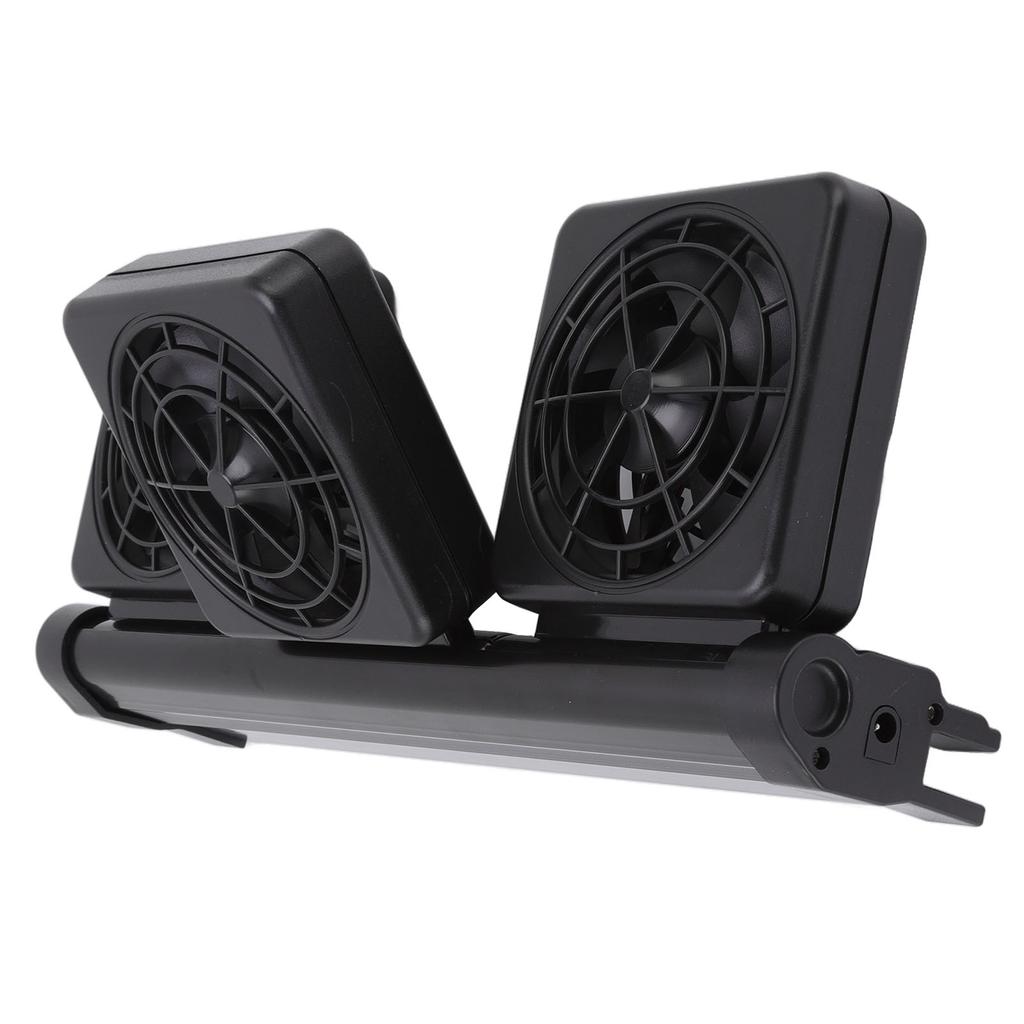 Aquarium-Kühlventilator 2 Geschwindigkeiten Einstellbarer Winkel 3 Köpfe Aquarienventilatoren für Pflanzen-Garnelen-Becken
