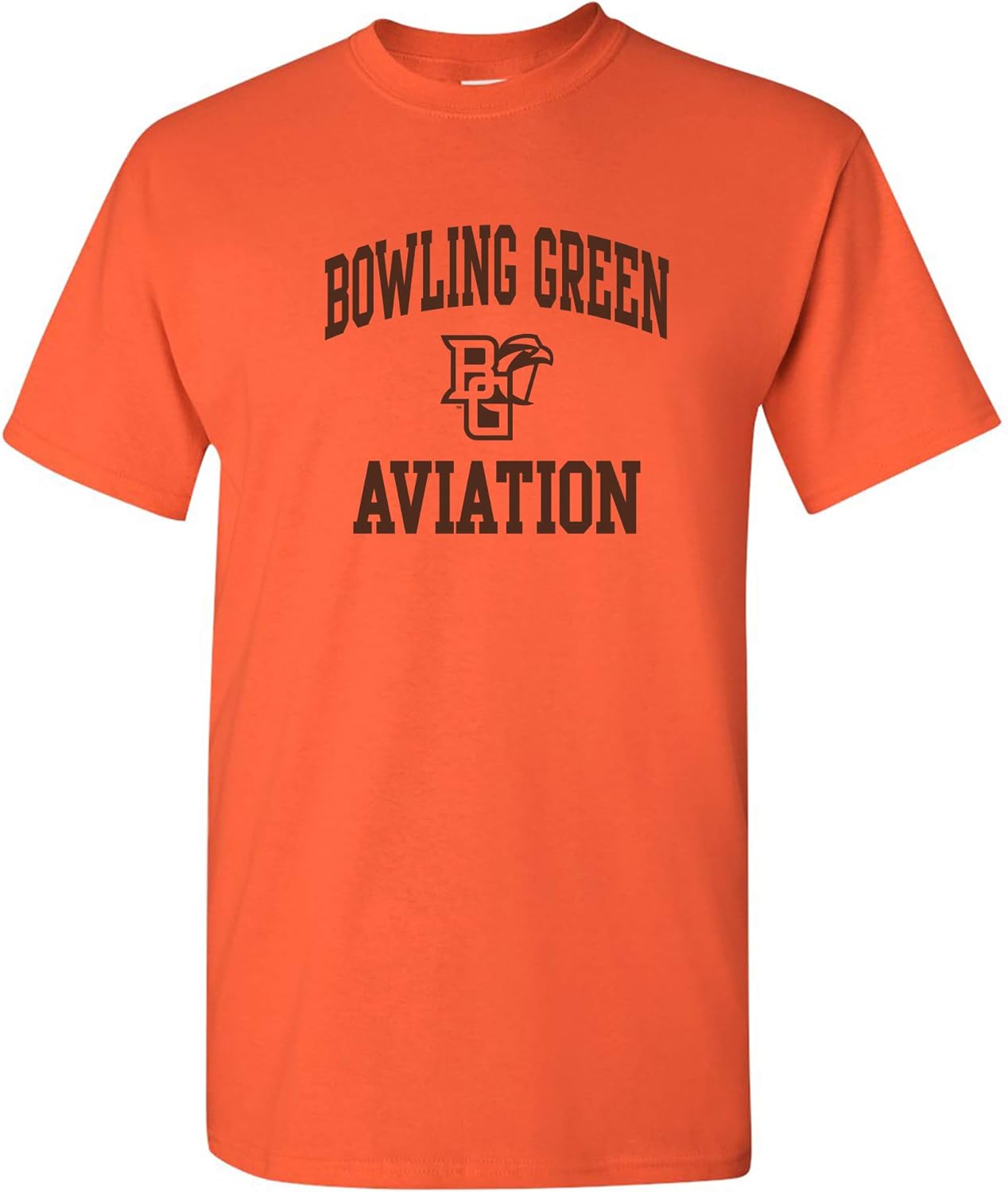 Bowling Green State University Falcons Arch Logo Department, Team Color T Shirt S разноцветный