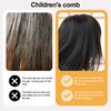 Kids Vented Hair Brush with Ergonomic Handle, Blow Fast Drying Scalp Massage Brush, Detangling Brush for Long Thick Curly Wet Hair