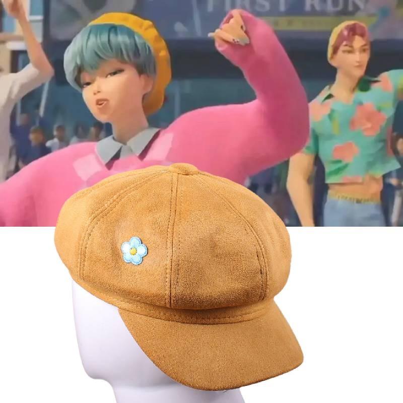 Hunters Kpop Demon Baby Saja Cartoon Fashion Cosplay Beret Sun Cap Protection