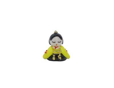 Glass Square Cute Glass Hina Doll Sewing Shoes Small
