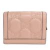 Used GUCCI Bifold Wallet 723786 GG Matelasse Leather Pink Accessory