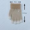Fingerless Kids Gloves Knitted Mitten Cartoon Fingerless gloves  Boys Girls