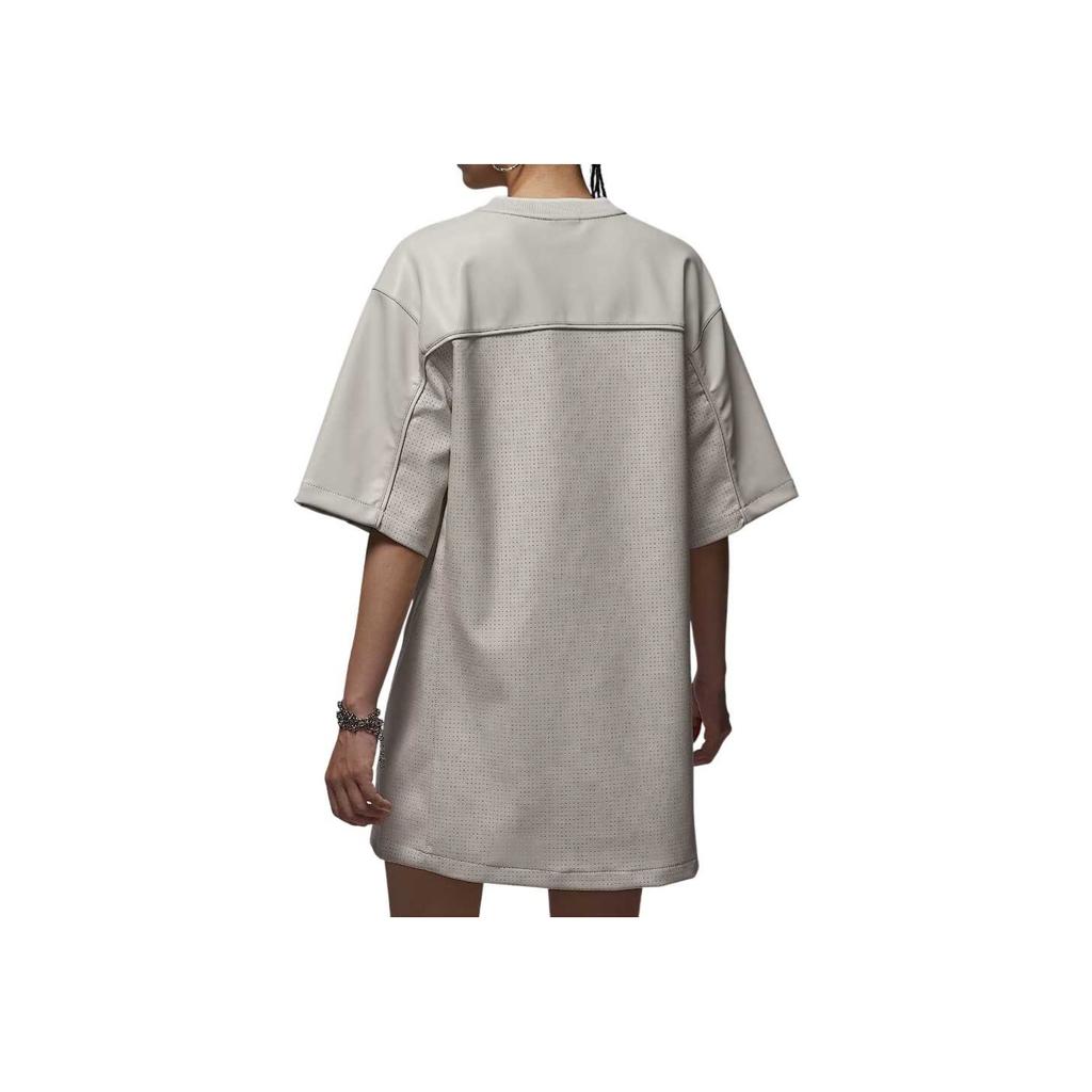 Jordan Air Comfortable Versatile Fashion Simple Short Sleeve Dress Women dresses HQ9185-104