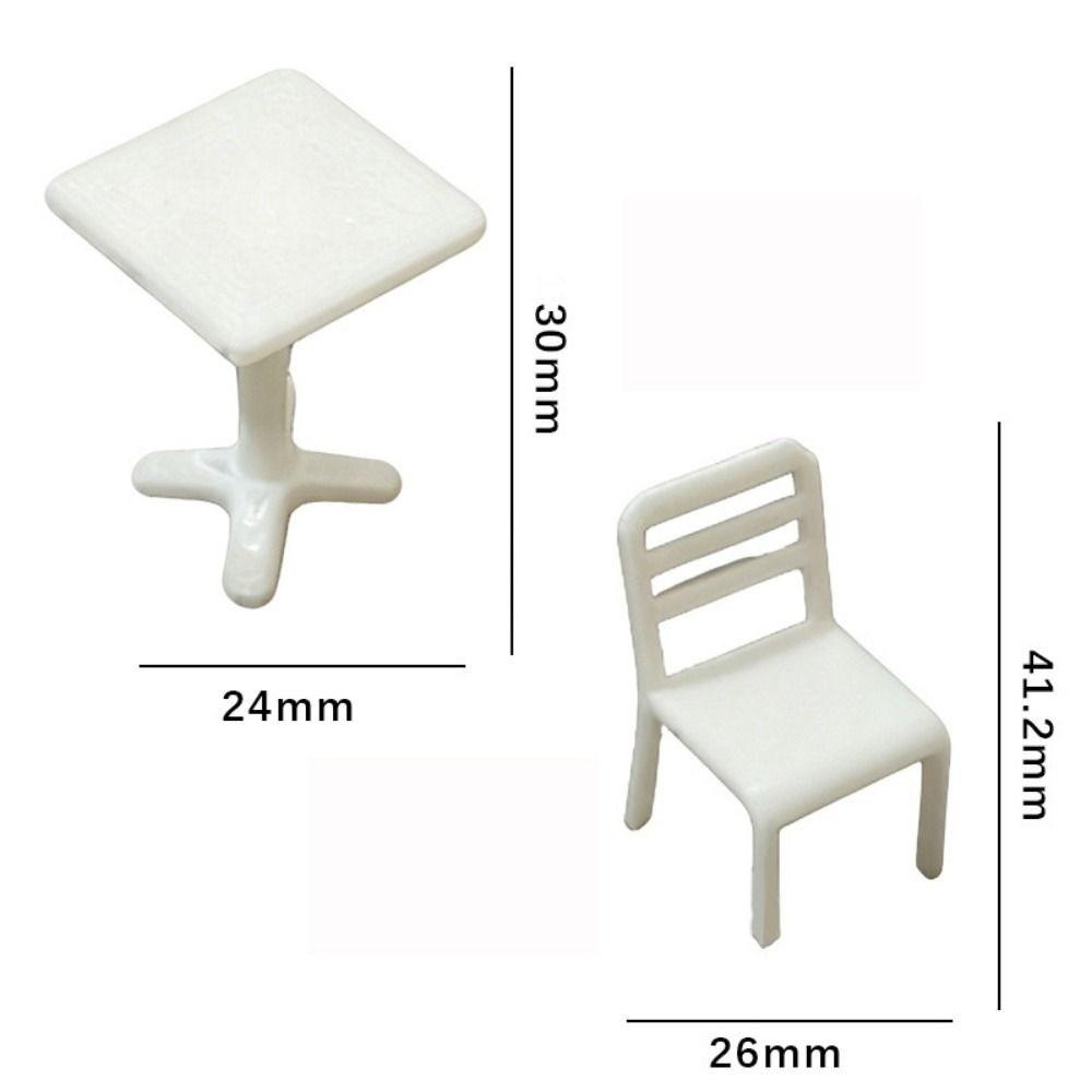 Multistyles Dollhouse Miniature Wood Desk Doll House Decoration Accessories