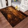 Woodgrain Texture Pattern Carpet suitable as a non-slip mat for the living room or bedroom sofa
