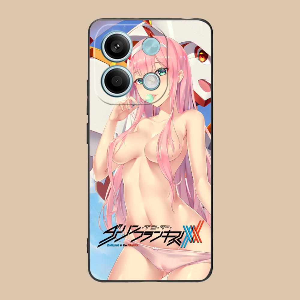 Darling FranXX Zero Two Phone Case for POCO M6 M5 M4 M3 X7 X6 X5 X4 X3 F6 F5 F4 Pro GT 5G Colour Printing Cover Luxury Pretty