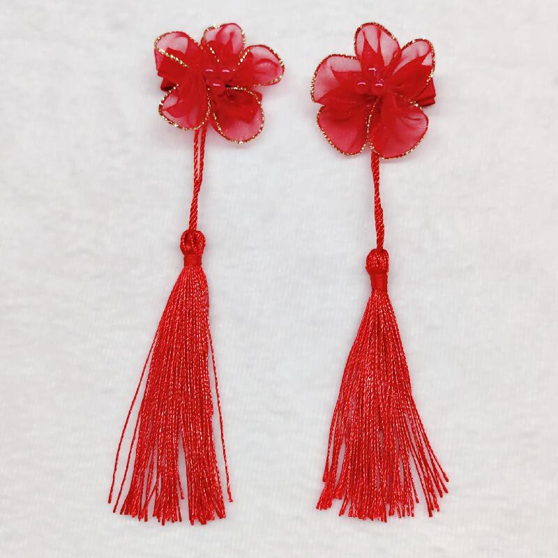 Special Offer: Girls’ Princess Hair Clips with Tassels - Ancient Style Hanfu Accessories