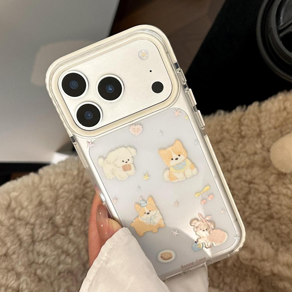 Cute Puppy Phone Case for iPhone 16, iPhone 17, and iPhone 17 Pro Max