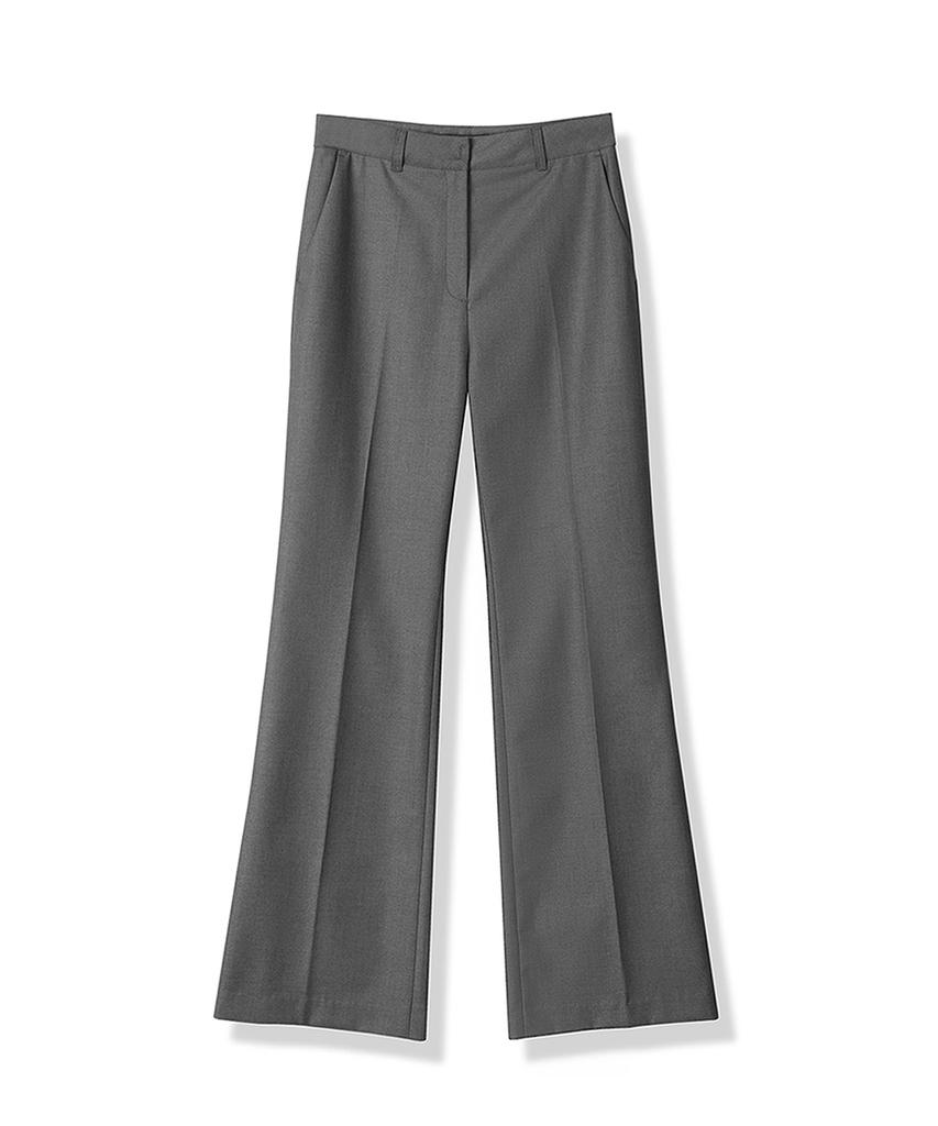 AVANDRESS Semi Bootscut Slacks 102 Gray