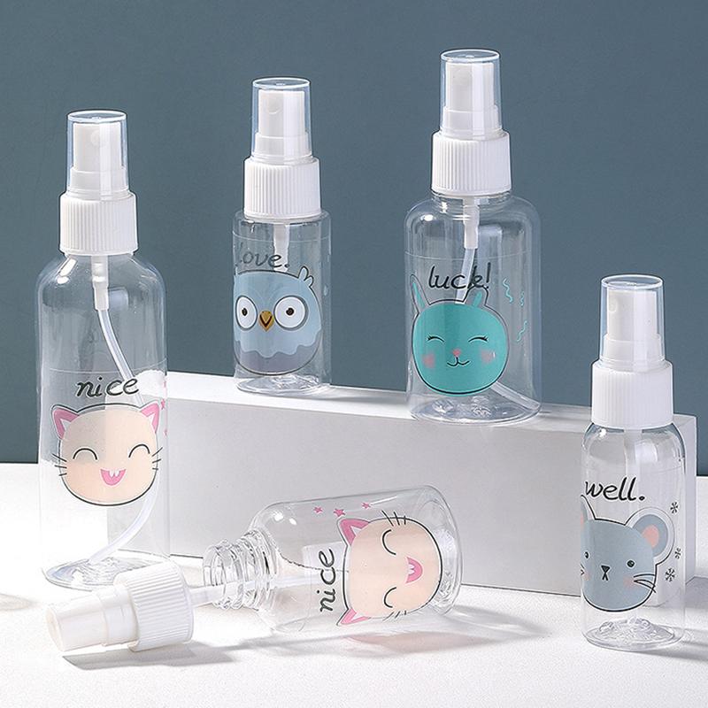 40ml Spray Bottle Single, Home, Travel Bottle, Cartoon Pet Spray Bottle, Suitable For Alcohol, Toner, Water, Transparent