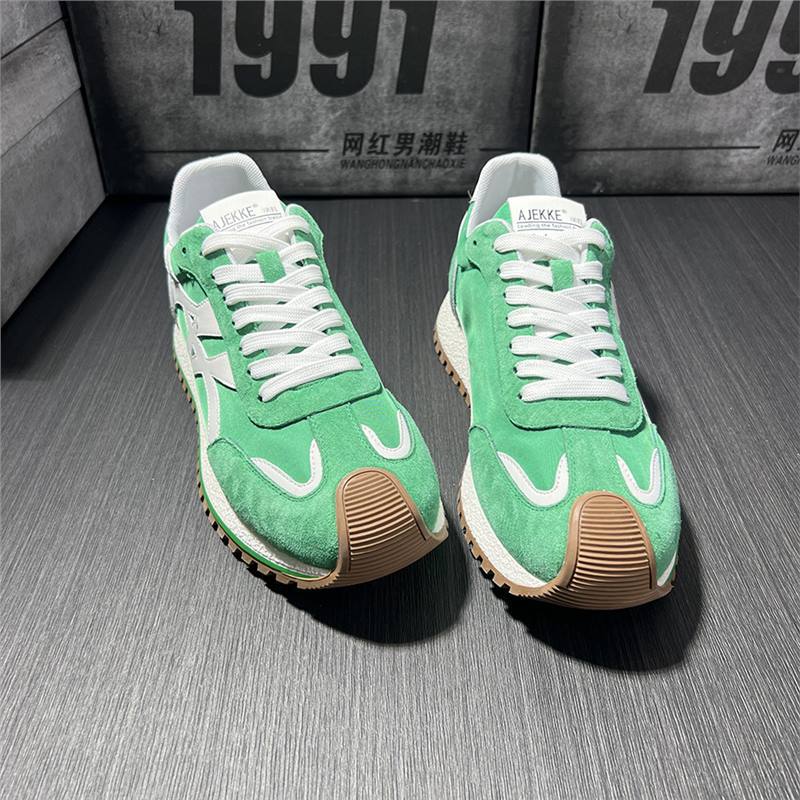 Nowe letnie przewiewne sportowe i rekreacyjne lekkie buty typu Forrest Gump na miękkiej podeszwie, codzienne buty deski