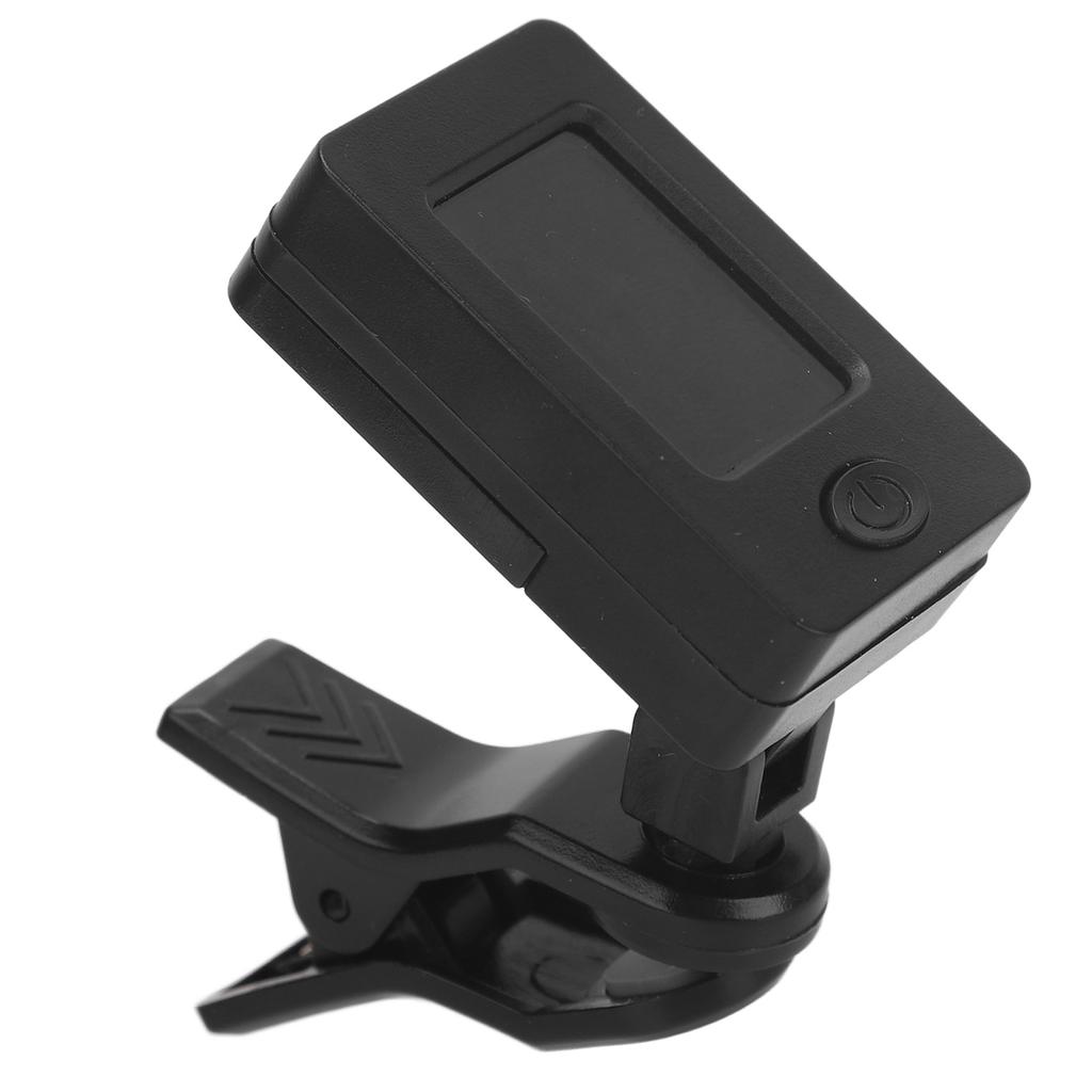 Clip On Tuner LCD Display High Sensitivity 8C Universal Multifunctional Electric Tuner for Violin Bass Ukulele