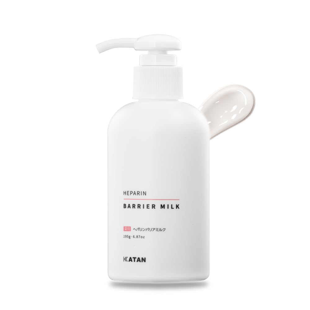 

KATAN Лечебный Гепариновый Барьер Увлажняющий для Тела для Сухой Кожи и Мелких Морщин Молочко, 195 мл, Крем, Гепариноид, Без отдушек,