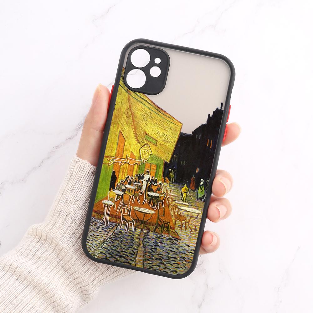 Hard Matte Phone Case For iPhone 15 Pro Max Cases iPhone 11 13 14  12 Mini 7 8 Plus XR SE  13Promax 15promax Fundas Cover