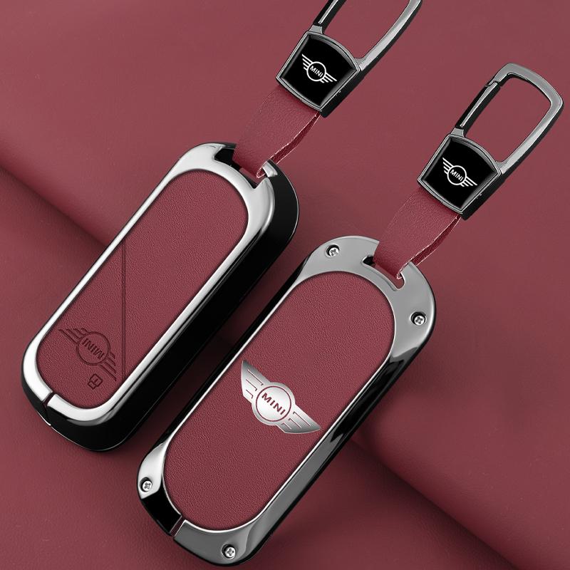ETNR1 Hot 2025 Zinc Alloy Car Remote Key Case Cover Holder Shell Shell Fob for Bmw Mini Countryman Cooper One 2023 2024 Accessories Ke