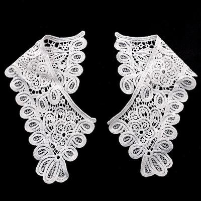 3D Lace Embroidery Flower Collar DIY Accessory